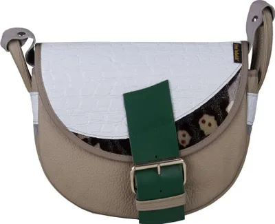 Immagine prodotto di Borsa in pelle beige Freshman Mini da donna