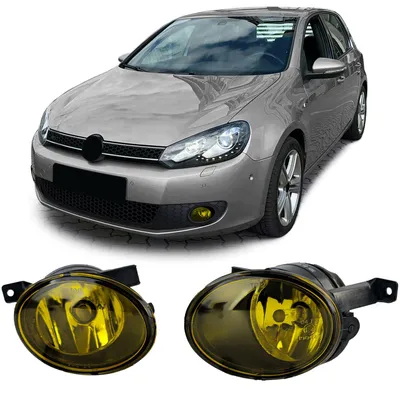 Immagine prodotto di Kit di fari antinebbia gialli per VW Golf 6 Plus, Jetta IV, Tiguan 5N, Touran 1T3