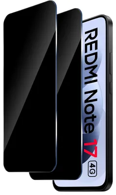 Produktbild von 2x Schutzglas für Xiaomi Redmi Note 17 4G Blickschutz Panzerfolie Screen Privacy