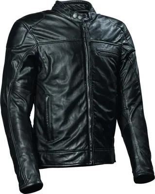 Imagen del producto de Chaqueta de cuero para motocicleta DIFI Boston Black EDT, color , talla 54