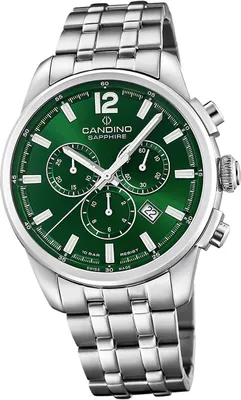 Produktbild von Candino Edelstahl Herren Uhr Chronograph Sport Armbanduhr silber Sport D2UC4744/3
