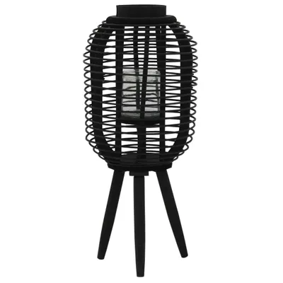 Produktbild von Standkerzenhalter Bambus Schwarz