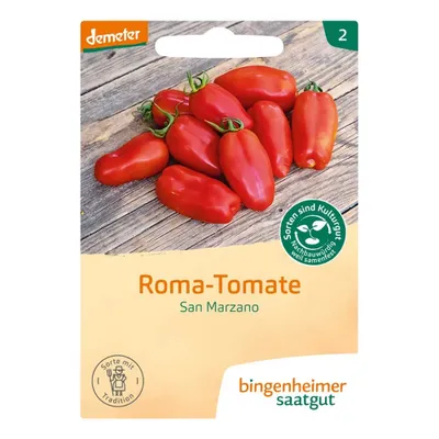 Produktbild von Bingenheimer Saatgut Tomate "San Marzano" 1 Stück