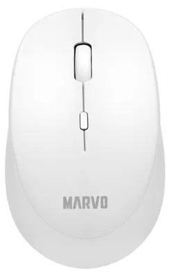 Produktbild von Marvo WM103WH Kabellose Maus mit Silent Click, 1600 DPI