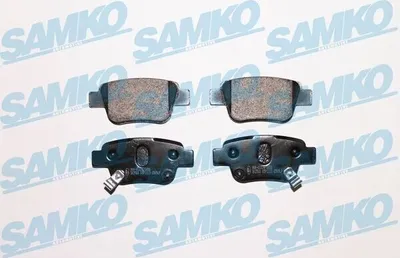 Produktbild von SAMKO Bremsbeläge Satz Hinten Bremsklötze für TOYOTA AVENSIS Kombi (T25) 5SP1113