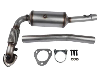 Immagine prodotto di Filtro antiparticolato diesel (DPF) e catalizzatore – sistema di scarico – compatibile con Ford Transit 2.2 TDCi – ricambio – codici OEM: 1738755, 1772121, 1791590