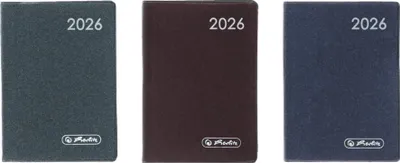 Produktbild von Herlitz Taschenkalender A7 Metallic fs 2026