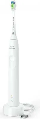 Produktbild von Philips Sonicare 4100 series 4100 Series HX3681/33 Elektrische Schallzahnbürste - Erwachsener - Schallzahnbürste - Tägliche Pflege - Sensibel - Weiß - 2 min - 4 x 30 sec - Akku