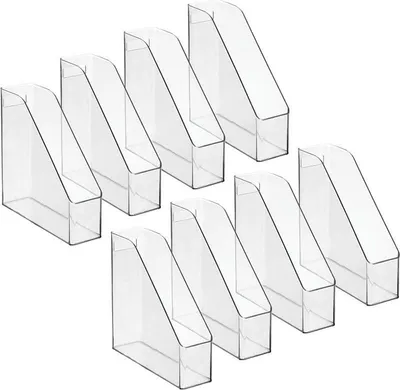 Produktbild von Stehsammler vertikales Ordnungssystem 8er Set mDesign transparent