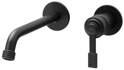 Immagine prodotto di VERSI miscelatore da incasso per lavabo, nero opaco