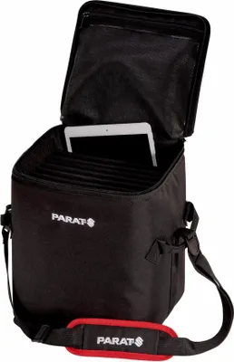 Image de PARAT PARAPROJECT TB10 - Étui pour 10 tablettes - nylon, maille - noir - jusqu'à 32,8 cm (jusqu'à 12,9")