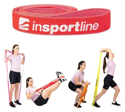 Image de Bande élastique de musculation Insportline Rand X Strong 208 x 3,3 cm / 10 kg