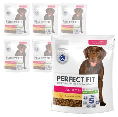 Zdjęcie produktu dla Perfect Fit (adult 1+) 6x825g Bogaty W Kurczaka - Sucha Karma Dla Psa Średniej I Dużej Rasy