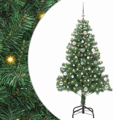 Immagine prodotto di Maison Exclusive - Albero di Natale con 150 LED con supporto verde 150 cm PVC