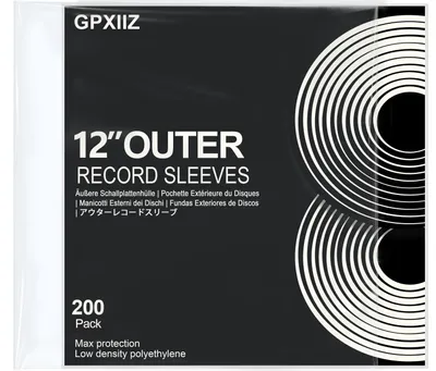 Produktbild von 200 Stück Vinyl-Schutzhüllen, 12 Zoll