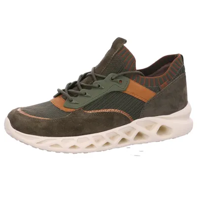 Produktbild von Jana Damenschuhe Schnürschuhe Sportive Sneaker Grün Freizeit, Schuhgröße:38 EU