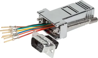 Produktbild von EFB Elektronik ETM23067, DB-09, RJ-45, Grau