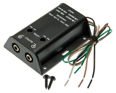 Image de Adaptateur de convertisseur stéréo pour autoradio, amplificateur, convertisseur Chinch