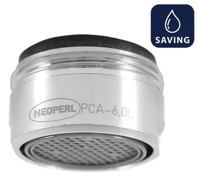 Productafbeelding van Sapho NEOPERL waterbesparende perlator, 6 liter per minuut, schroefdraad M24x1, chroom