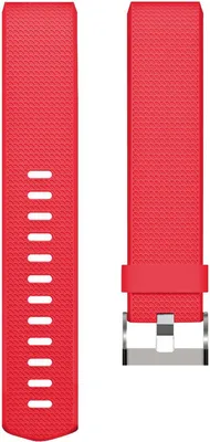 Produktbild von Armband für Fitbit Charge 2 Ersatzarmband Silikon Sportarmband atmungsaktiv wasserfest ROT Gr. S
