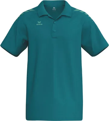 Produktbild von Erima Cmpt Wings Poloshirt Tahitianblau/Mint - XXL