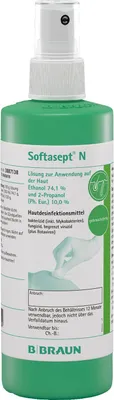 Obrázek produktu pro Softasept N sprej na dezinfekci pokožení 250 ml Braun Melsungen