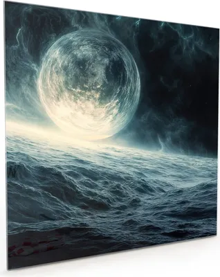 Produktbild von Küchenrückwand Spritzschutz Glas mit Motiv Sterne im Kosmos 40 x 40 cm