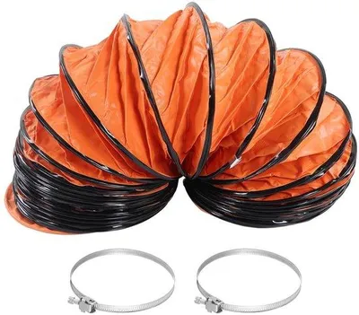Image de Tuyau flexible en PVC de 10 m pour ventilateur et conduites