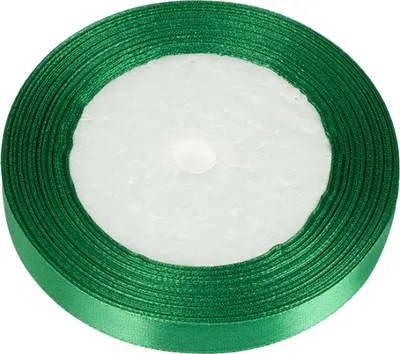 Immagine prodotto di Nastro di raso - 12 mm / 22,5 m - Verde