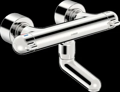 Immagine prodotto di HANSA HANSAMEDIPRO Safety + robinetterie de lavabo, saillie 179 mm, chromé, 08302281, 08302281