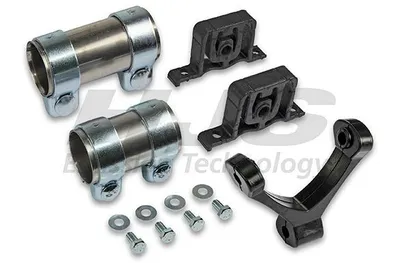 Produktbild von HJS 82 11 2351 Montagesatz Auspuffanlage Abgasanlage für VW Golf IV Schrägheck (1J1) Golf IV Variant (1J5) für AUDI A3 Schrägheck (8L1) für SKODA