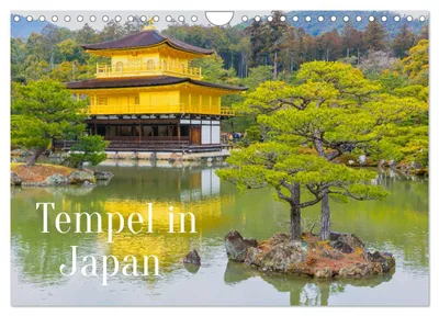 Produktbild von Tempel in Japan (Wandkalender 2027 DIN A4 quer), CALVENDO Monatskalender