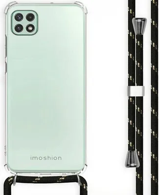 Obrázek produktu pro imoshion zadní kryt s páskem Samsung Galaxy A22 (5G) – černý a zlatý