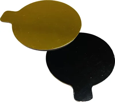 Immagine prodotto di BANKET CARD nero/oro 6cm 1 pz.