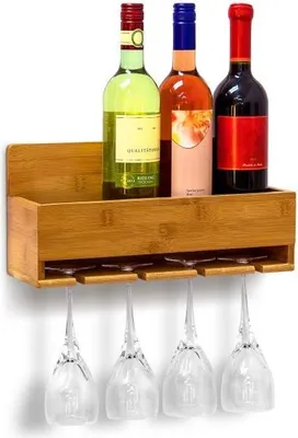 Produktbild von Weinregal mit Glashalter