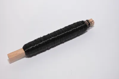 Produktbild von Decolackdraht Bindedraht Wickeldraht Blumendraht schwarz ca. 0,50 mm 50 m