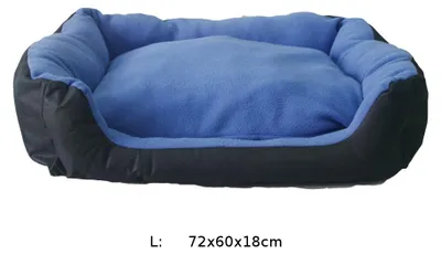 Produktbild von Hundebett BaluL blau Hundekorb Hundekissen Hundesofa Tierbett Katzenbett