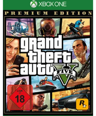 Produktbild von Rockstar Games Grand Theft Auto V : Édition Premium Online, Xbox One, M (Reif)