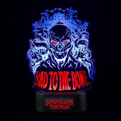 Image de Stranger Things - Bad To The Bone - LED-Lampe