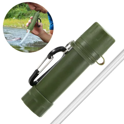 Produktbild von Wasserfilter fš¹r den Au?enwasserfilter Wasserreiniger fš¹r die Notfallvorsorge Camping Travelling Backpacking