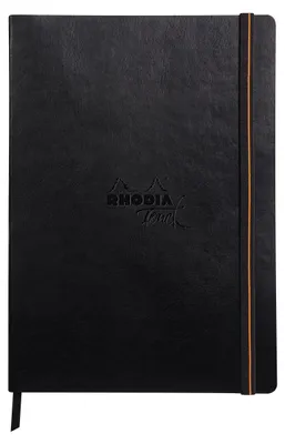 Produktbild von Rhodia Touch Book, Skizzenbuch A4 20 Bl Paint'ON-Papier 250g Schwarz 116175C