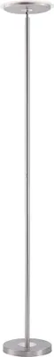 Produktbild von LED-Stehlampe - Nickel - Weiß - Eisen - Kunststoff - H 181 cm - dimmbar
