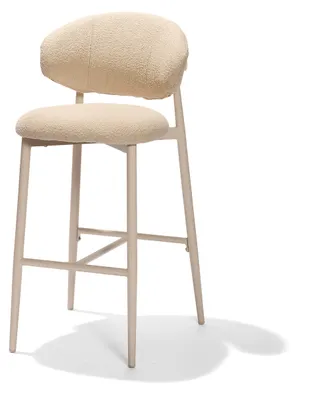 Produktbild von Barstuhl Cuba Outdoor Aluminium Quick Dry Foam Sand 58x69x106 cm