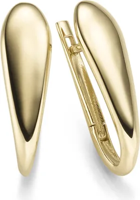 Paar-Creolen-Tropfen-25-5x7-5mm-aus-585-Gelbgold