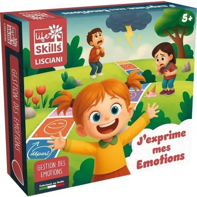 Obrázok produktu pre Hračky pre emócie, LIFE SKILLS, Rozpoznávanie a vyjadrovanie emócií, 5 rokov a viac, 28,5 x 25,5 x 5,7 cm