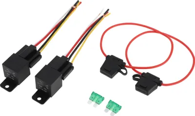 Produktbild von 4 Pins 12V 40A Auto-Relais mit Kunststoff-Aufhängeloch mit Kabelbaumsteckdosen Wasserdichtes Auto-Relais 1 Satz