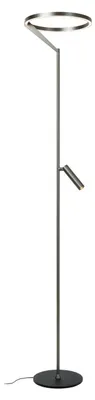 Obrázok produktu pre Lucide APPLAUSE – Stojaca lampa – Ø 33 cm – Stmievateľné LED – CCT – 2700 K/4000 K - Grey iron – grey-iron