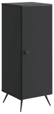 Immagine prodotto di Credenza vidaXL nera 33 x 34,5 x 90 cm in materiale derivato dal legno