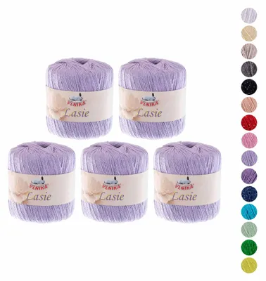 250g Strickgarn Lasie Sommergarn flieder
