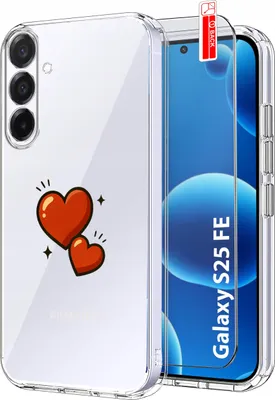 Image de Étui pour Samsung S25 FE MOTIFS | ÉTUI TRANSPARENT RENFORCÉ + VERRE 9H